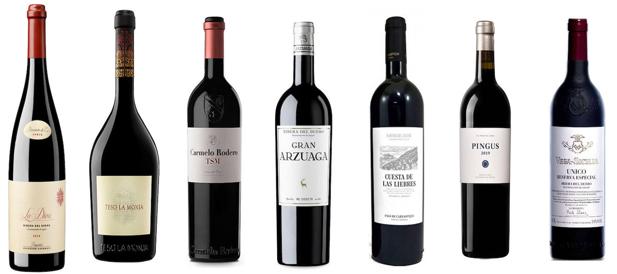 Siete vinos de Castilla y León juegan en la Liga del 99