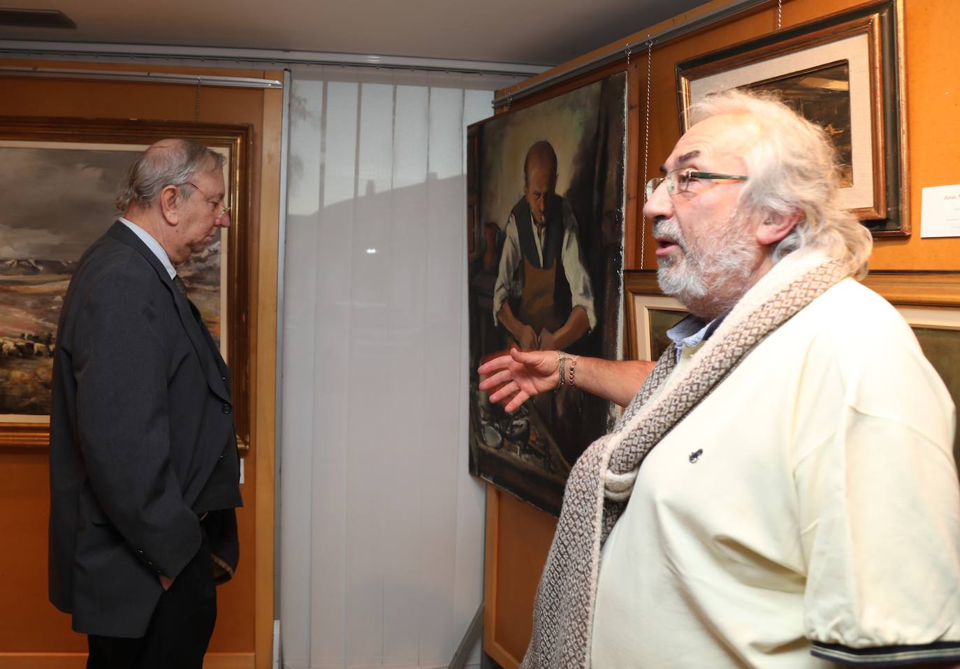 Exposición antológica de Meneses en Villamuriel