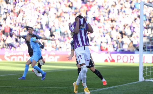 El Real Valladolid suma los tres puntos que le dan la tranquilidad para el parón del Mundial