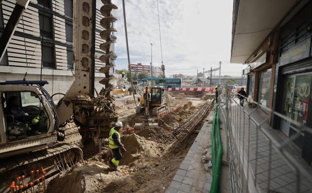 Tres obras condicionarán el tráfico de Valladolid este lunes