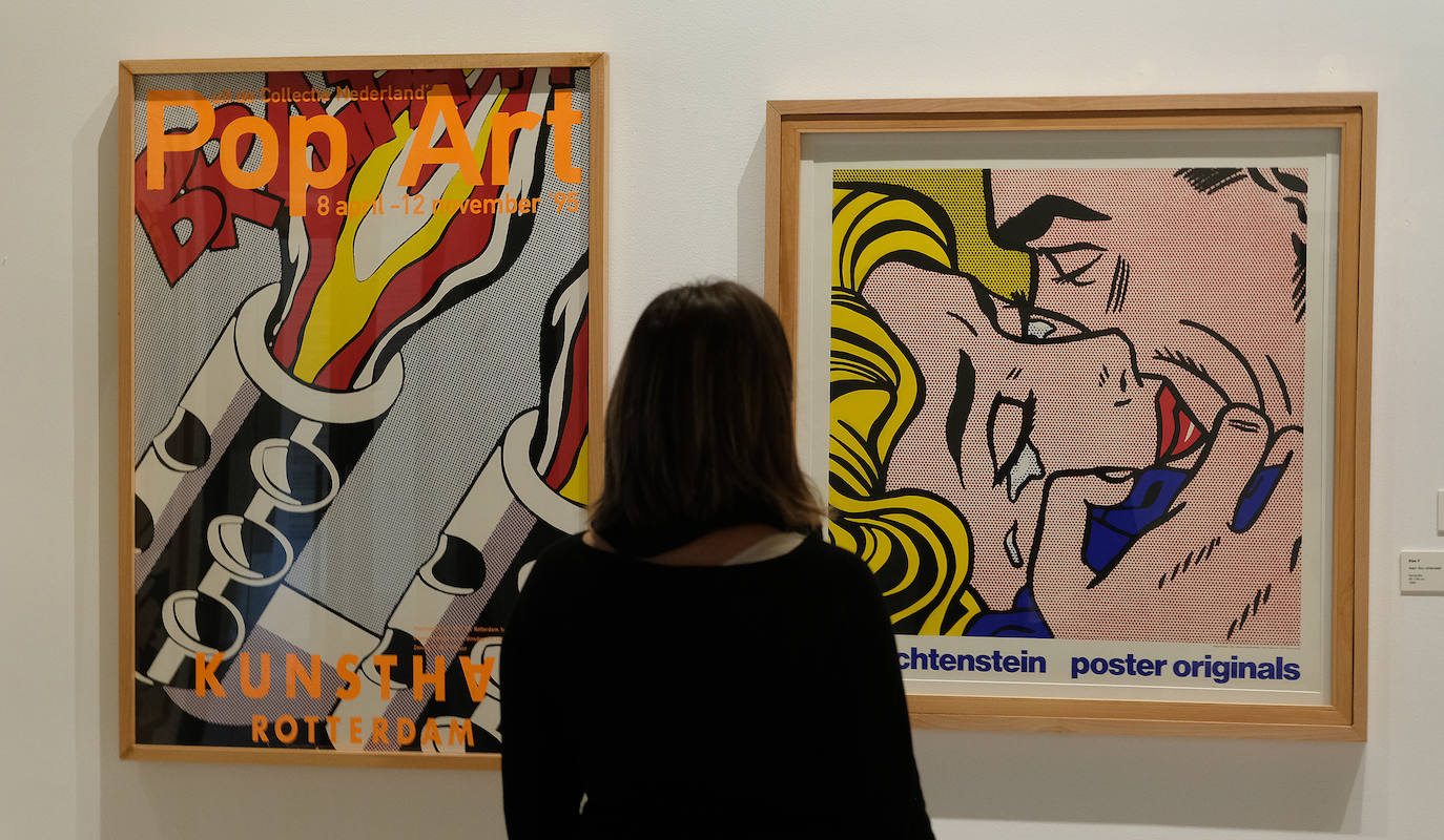 La trayectoria de Roy Lichtenstein se expone en Valladolid