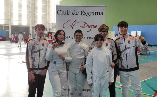 El Duque de Medina suma seis medallas en el regional