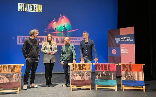 Los Planetas, Nacho Vegas y Depedro, en el teatro Principal de Palencia