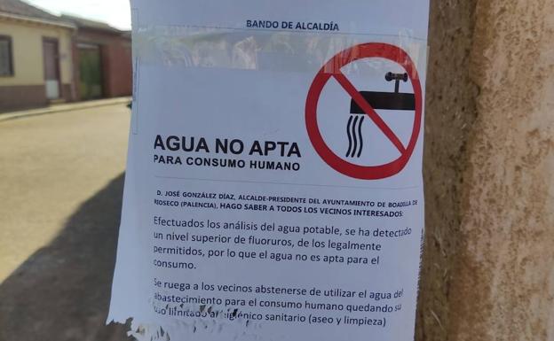 Boadilla de Rioseco clama por una solución para la falta de agua potable desde 2019