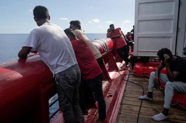 Las imágenes del rescate del 'Ocean Viking'