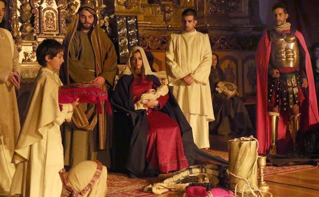 Villamuriel solicita que se declare fiesta de interés turístico regional el Auto de Navidad