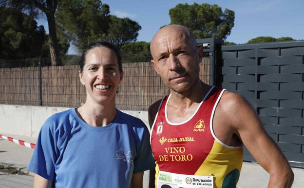 Alicia Diago y Juan San José se imponen en la prueba de Peñafiel