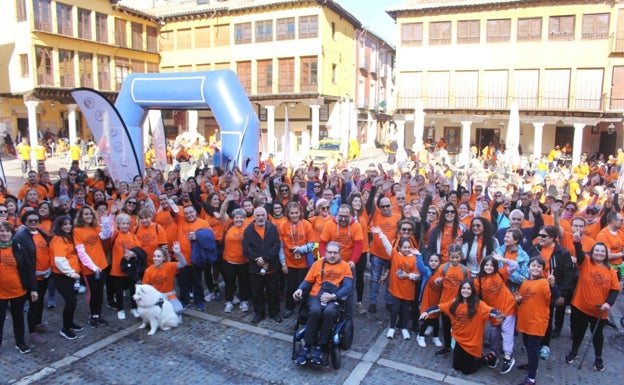 600 participantes se dan cita en la III Legua Guerrera contra la Esclerosis Múltiple de Tordesillas