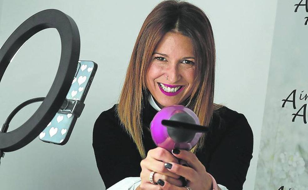 La peluquera palentina que triunfa en TikTok