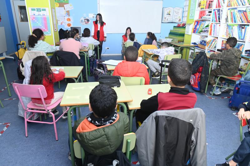 Cruz Roja conmemora el Día de los Derechos Infantiles con su proyecto de apoyo escolar