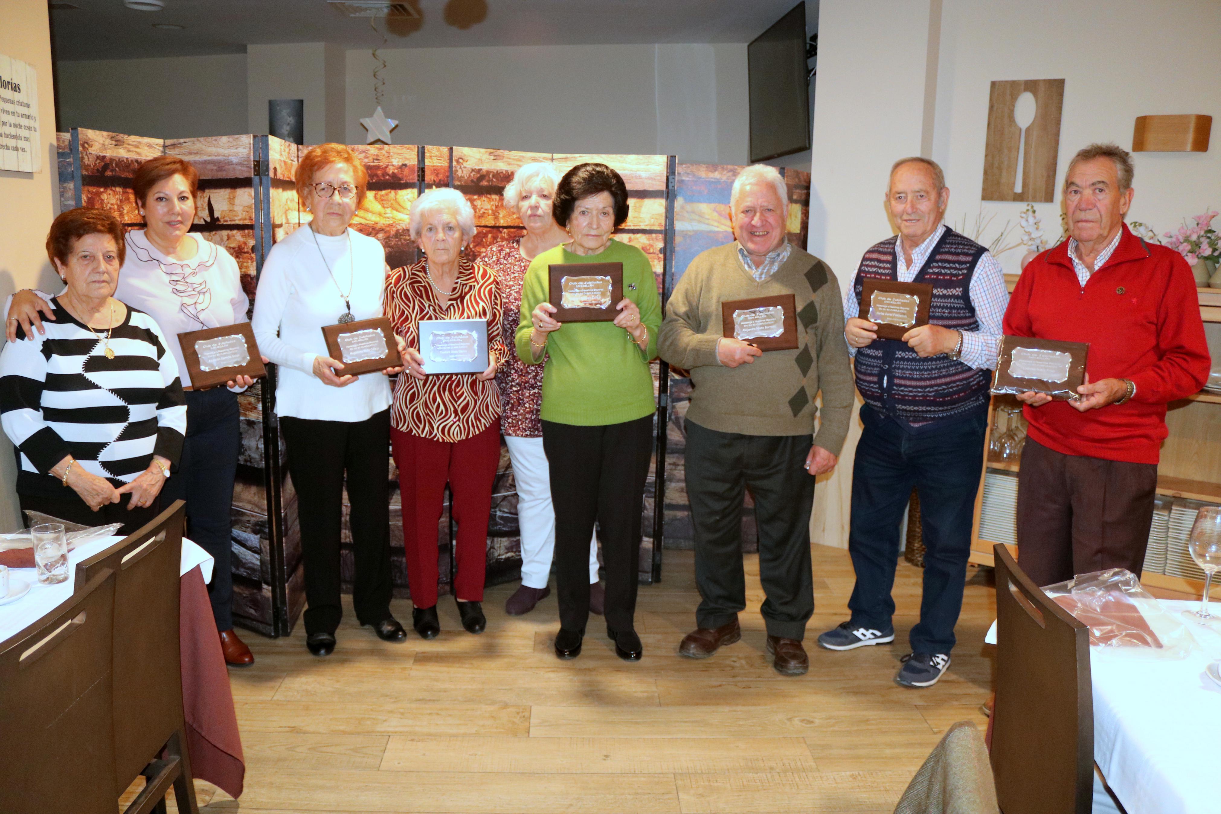 El Club de Jubilados 'San Millán', de Baltanás, celebra su fiesta