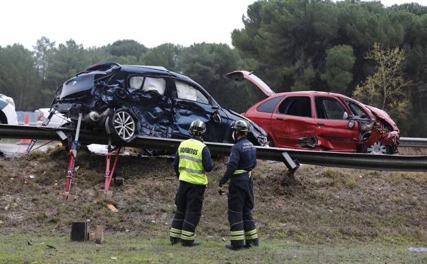 Tres de los heridos en Sardón volvían a Valladolid de la bodega donde trabajan