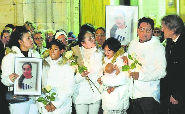 Misa y marcha blanca en memoria de Vanesa, la adolescente española asesinada en Francia