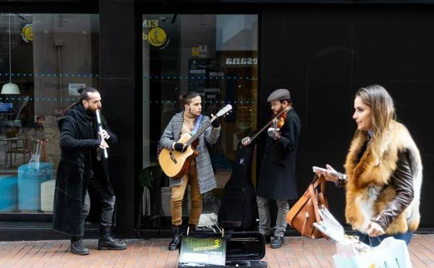 Los músicos de la esquina irlandesa de Valladolid