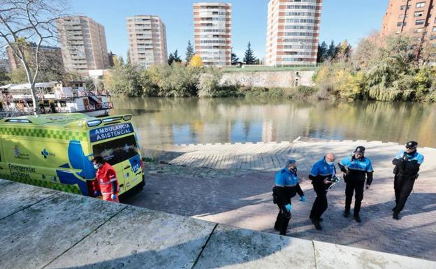 Del río Pisuerga al Río Hortega en Valladolid tras huir de la Policía: «Sacadme de aquí»