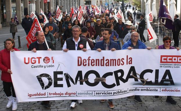 Segovia sube las pulsaciones reivindicativas con una manifestación cada 35 horas