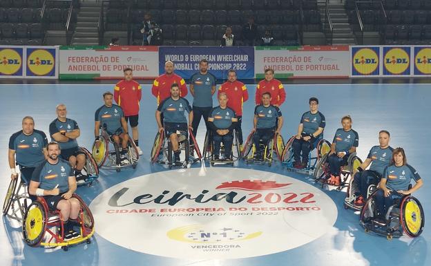 El Recoletas homenajeará a la selección española de balonmano en silla de ruedas en el derbi