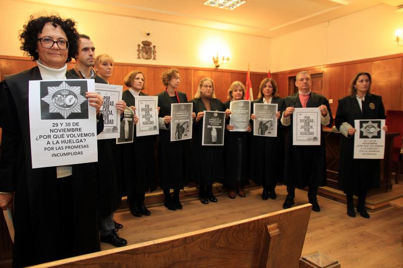 La huelga de letrados paralizará más de 500 actos judiciales en Segovia