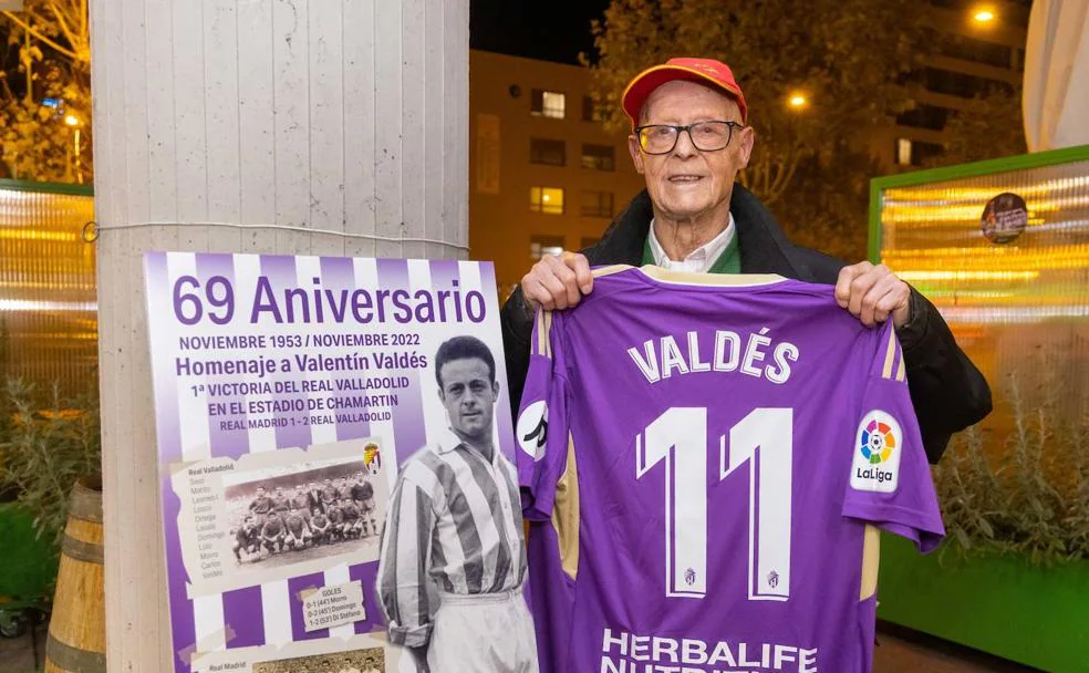Valdés, el único superviviente de la primera victoria del Real Valladolid en Chamartín