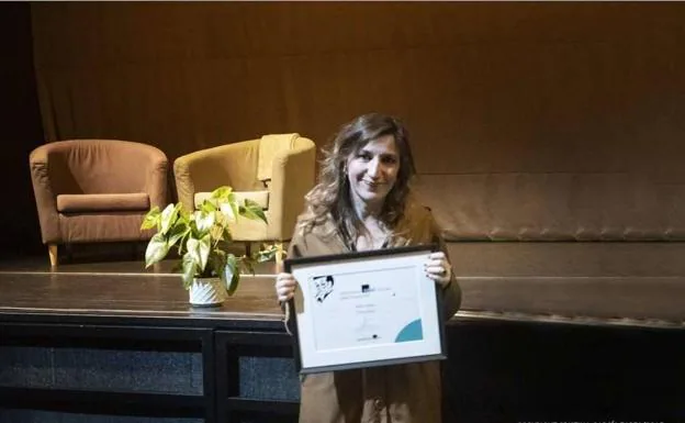 La burgalesa María Velasco gana el Jardiel Poncela con su obra 'Primera sangre'