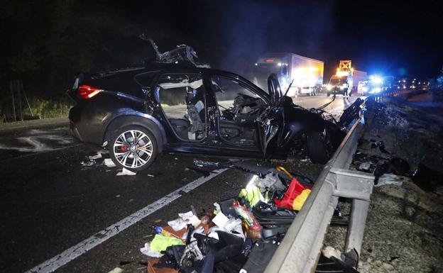 Los accidentes en las carreteras de Valladolid suman quince muertos en 2022