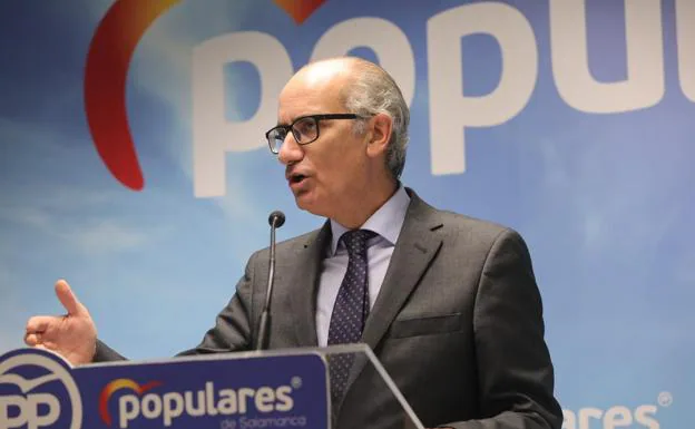 Iglesias renuncia a presidir el PP de Salamanca porque «ya era hora, no por los juzgados»
