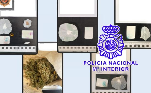 Detenido en un barrio de Valladolid con drogas valoradas en 700 euros