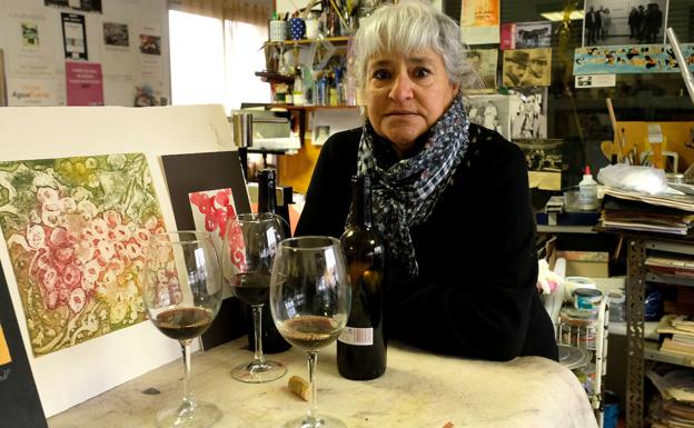 Mónica Aguado: «Una obra de arte y una cata de vino tienen muchas cosas en común»