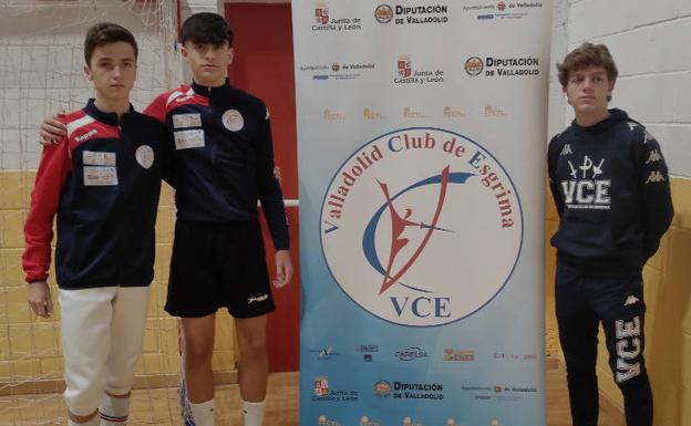 Buen arranque de los infantiles del VCE en la competición nacional de espada