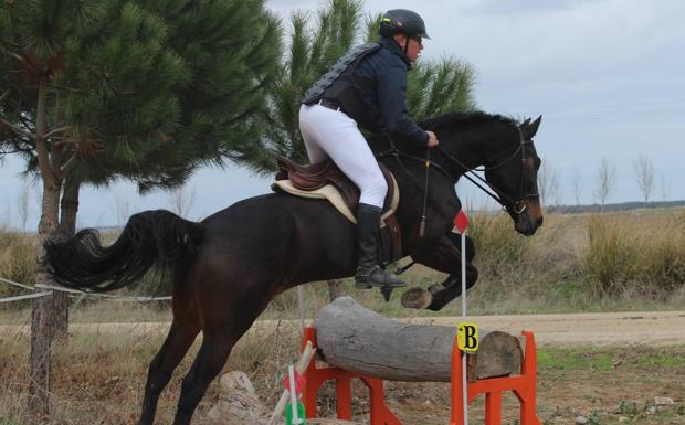 Javier Muelas, campeón de Castilla y León de TREC