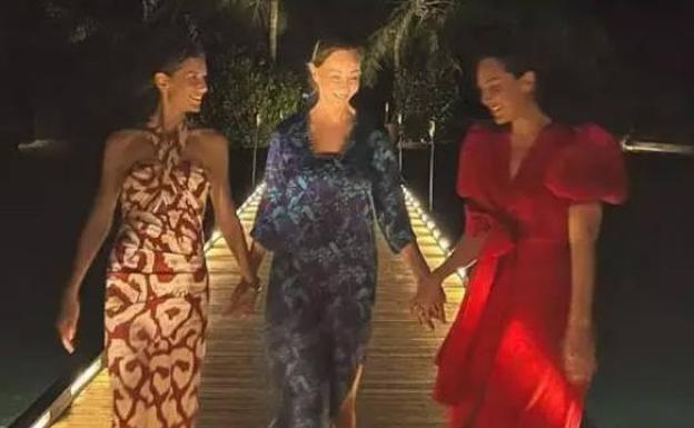 Tamara Falcó elige Las Maldivas para celebrar su cumpleaños con su madre, Isabel Preysler, y su hermana, Ana Boyer