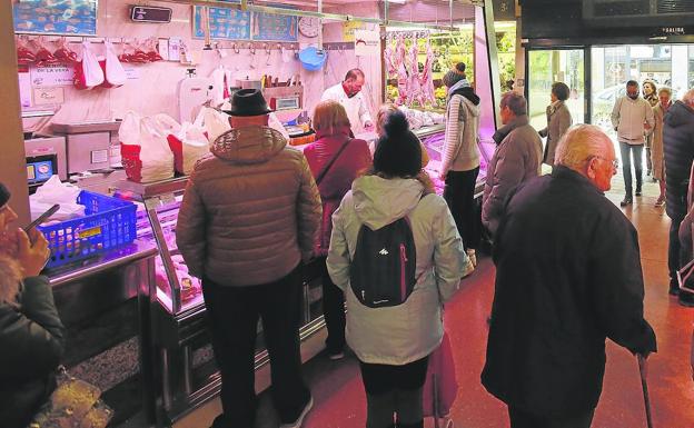 Los palentinos demoran las compras de Navidad por la incertidumbre de los precios