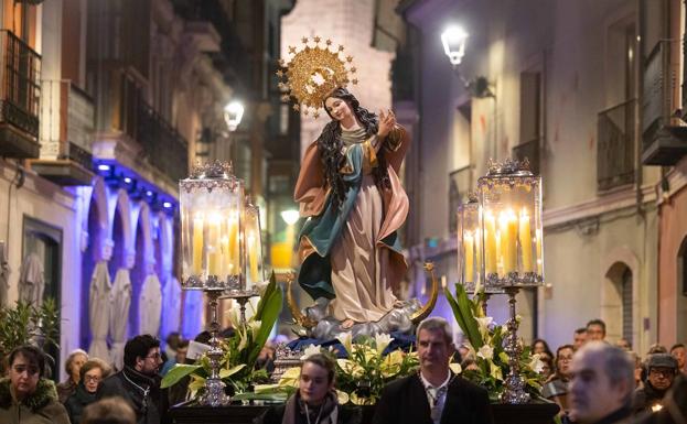 Valladolid estrena una imagen de la Inmaculada