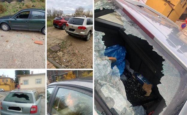 Identificado el autor de los destrozos en ocho coches en Simancas