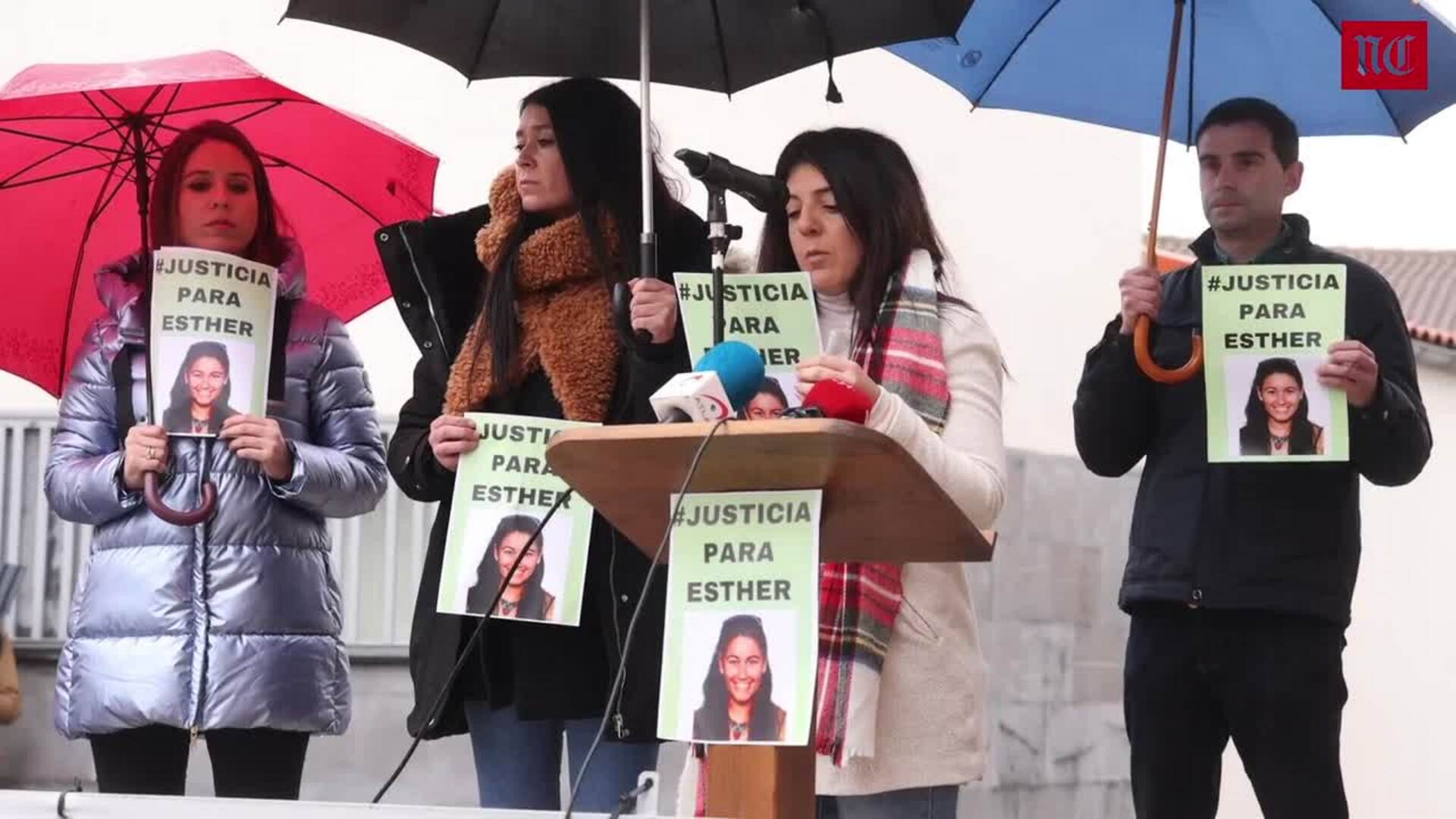 Vecinos de Traspinedo se concentran para reclamar justicia para Esther López