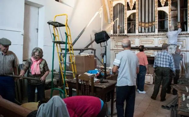 Los vecinos de Escalona buscan reunir 60.899 euros para restaurar el órgano