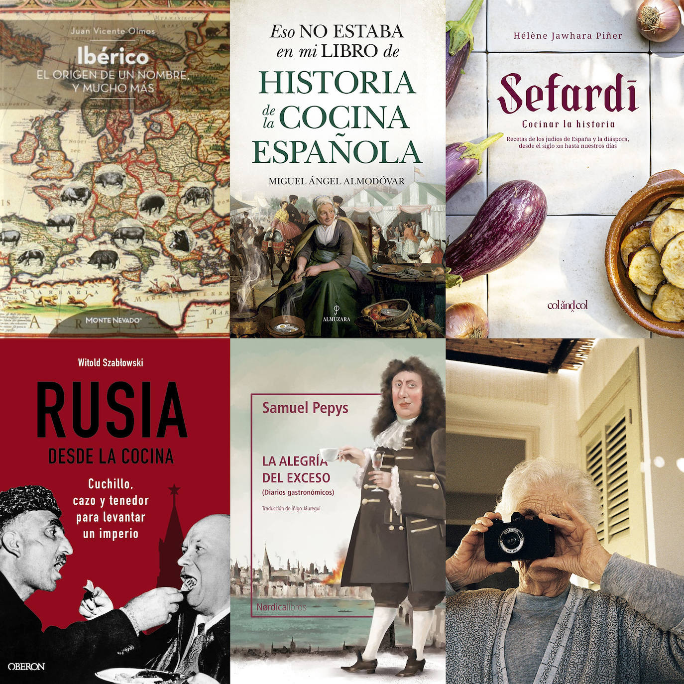 Libros gastrohistóricos para pedir a los Reyes