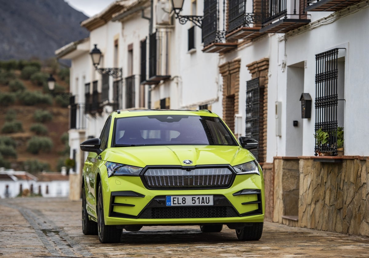 Enyaq RS iV, el eléctrico más llamativo y deportivo de Skoda