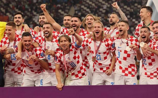 Croacia no se baja del podio