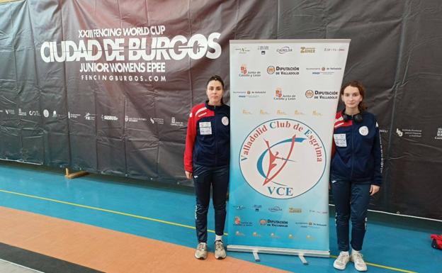 Dos tiradoras del VCE, en la Copa del Mundo júnior de espada