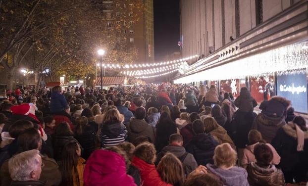 Papá Noel hace escala en Valladolid