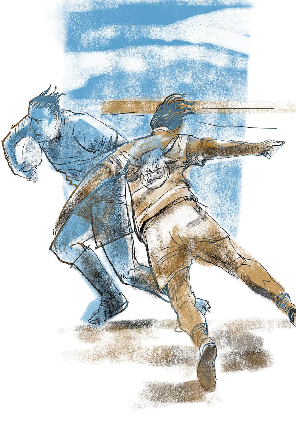 Una ciudad de rugby: peregrinos con hipotermia