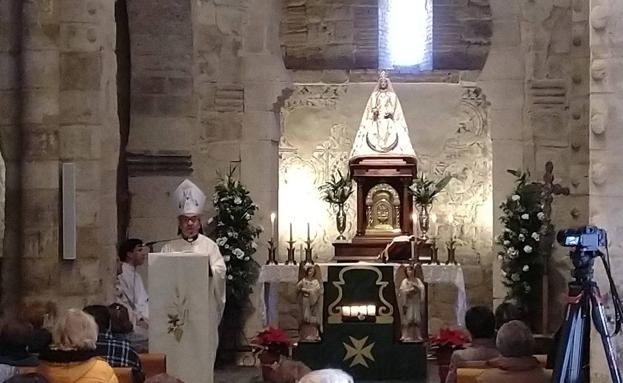 Wamba y Castrodeza rinden culto a Santa María de la O