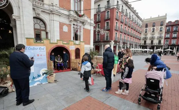 El Cartero Real trabaja ya para los más pequeños de Valladolid