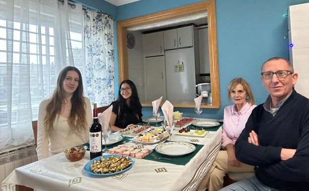 «Vivir la comida de Navidad con una familia española ha sido una experiencia inolvidable»