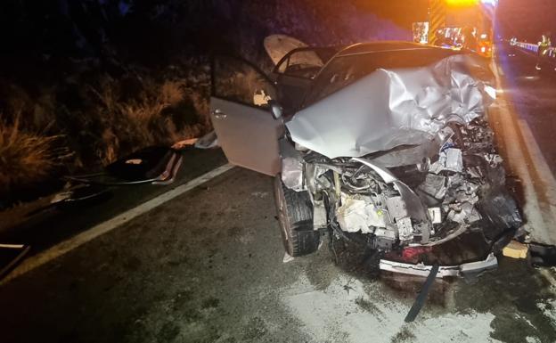 Nueve heridos al volcar una furgoneta en Zamora