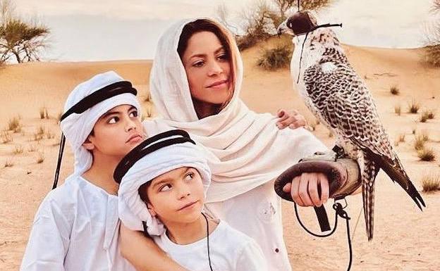 Shakira acompañada por sus hijos en Navidad, sin Gerard Piqué