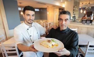 Canelones de 'rillettes' de pato y besamel