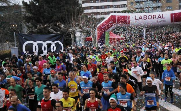 Daniel Hernando y Ángela Viciosa se coronan en la San Silvestre Palentina
