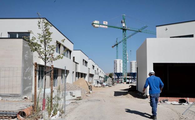 Los visados de construcción de vivienda en Valladolid cayeron un 22,5% en 2022